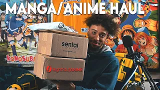 Sentai Filmworks & Right Stuf Anime Unboxing/Haul Plus More