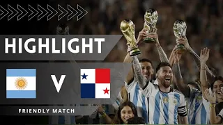 Argentina vs Panama All Goals & Highlights 2-0 2023 | FRIENDLY MATCH | [HD]