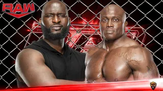 Full Match - Bobby Lashley vs Omos | WWE Steel cage Match 2022 | WWE Raw May 05, 2022