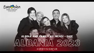 Albina & Kelmendi Family - DUJE (Official Instrumental) #enismullajmusic #eurovision2023