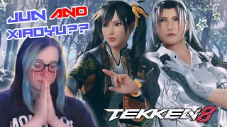 A DOUBLE WHAMMY?? | Tekken 8 Jun Kazama & Ling Xiaoyu Trailer Reaction