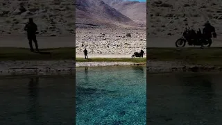 Superb Drone Views at Pangong Lake | Ladakh 2022 | The Unconditional Adventurer 🔥 #shorts