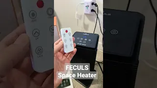 Feculs Space Heater 1500W Review (Tip Over Protection)