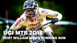 Who won the men’s downhill final at Fort William? | UCI MTB 2018