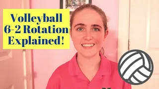 How to Run a 6-2 Volleyball Rotation | Outside Follow Setter