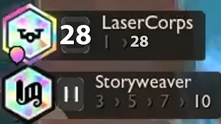 *World's Only* 28 Laser-Corps + 11 Storyweaver...!??