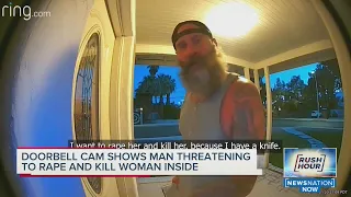 Las Vegas woman's Ring cam records stranger's terrifying threats