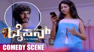 Kannada Scenes | Heroine doesn't receive  the call comedy scenes | Tyson Kannada Movie