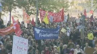 Flagge zeigen in der Finanzkrise: "Besetzt Frankfurt!" | SPIEGEL TV