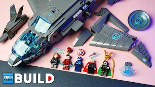 LEGO Speed Build! Marvel 76248 The Avengers Quinjet | LEGO Spiderman 2023 | Beat Build | ASMR