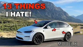 13 things I HATE about my Tesla Model X after 1 year!