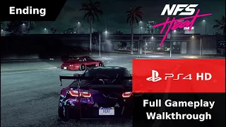 Need For Speed Heat Gameplay Walkthrough Ending - Breaking the Law [1080P HD 60FPS PS4]