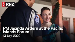 PM Stand-Up at Pacific Islands Forum | 13 July | RNZ