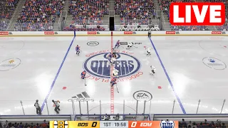 NHL LIVE🔴 Boston Bruins vs Edmonton Oilers - 21st February 2024 | NHL Full Match - NHL 24