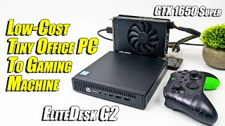 We Turned This Tiny Low-Cost HP Office PC Into A Mini Gaming Machine!