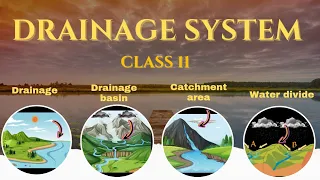 Drainage System -Introduction | What is Catchment Area , Drainage basin/ Watersheds ? | Class 11