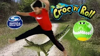 CROC N ROLL FAMILY GAME TIME!! SWAMP ROMP - SPIN MASTER!!