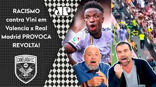 "QUE PALHAÇADA! É UM CRIME o que TÃO FAZENDO com Vinicius Júnior!" RACISMO em Valencia x Real Madrid