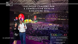 COLDPLAY SINGAPORE CONCERT 2024 | MUSIC OF THE SPHERES (IND/ENG)