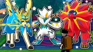 We Randomize Our Starters to Shiny Legendaries, Then We Battle!