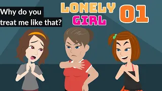 Lonely Girl Episode 1 - Innocent Girl Animated Story - English Story 4U