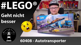 Absolut GEWALTIG das BESTE seit Jahren - LEGO® City 60408 Autotransporter mit Sportwagen