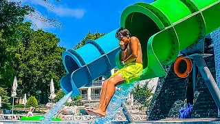 Scary DROP Waterslide at Aquamania Albena