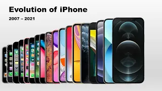 Evolution of iPhone | History of iPhone | 2007 - 2021