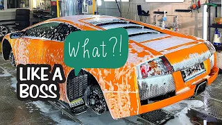 Премиум автомойка и серьёзный Detailing Lamborghini!