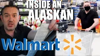 INSIDE AN ALASKAN WALMART |SHOP WITH ME |Somers In Alaska