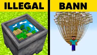 40 Minecraft Items die VERBOTEN sind!