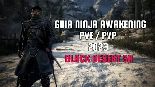 Ninja Awakening Guia Básico PVE/PVP 2023 | Black Desert SA