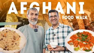 BEST AFGHANI FOOD WALK IN LAJPAT NAGAR (DELHI) - Chopan Kebab, Loaded Afghani Burger, ASHAK