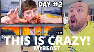 This is INSANE! MrBeast I Spent 50 Hours In Prison (FIRST REACTION!)