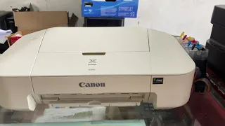 Canon ip2870/ip2870s manual nozzle check and deep cleaning