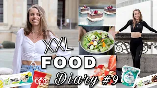 XXL FOOD DIARY #9 ❤️ 5 Tage mit Kalorienangaben - Proteinriegel, Nussmus, Kuchen, backen etc. 🍪 🍰