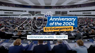 LIVE: Marking a Historic Milestone: 20 Years of the EU's 2004 Enlargement