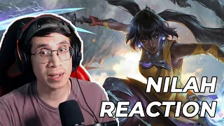 Arcane fan reacts to Nilah (Voicelines, Cinematics, & Story) | League of Legends