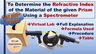 Refractive Index of Prism | Full Experiment & Practical File