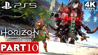 HORIZON FORBIDDEN WEST PS5 Gameplay Walkthrough Part 10 FULL GAME [4K 60FPS] - No Commentary