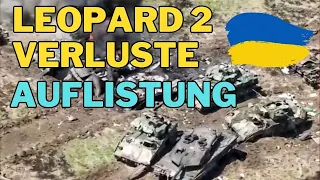 Leopard 2 Verluste Auflistung - Verluste in der Ukraine