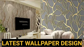 Latest Wallpaper Design | Living Room wallpaper interior | 3D Wallpaper Home Decor