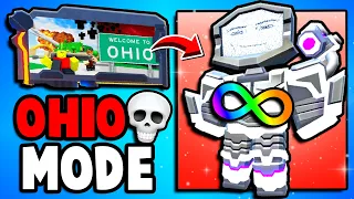 I Used INFINTE Units In OHIO MODE! (Toilet Tower Defense)