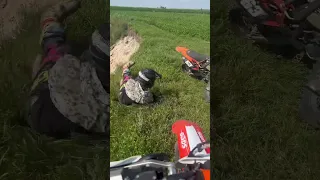 Ktm exc 125 2T #cross #enduro #мото #ukraine #moto #shorts #shortvideo