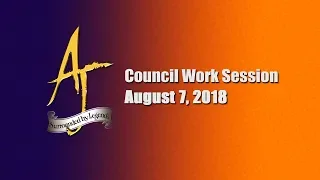 City of Apache Junction - City Council Meeting 8/07/18