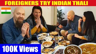 Foreigners try Indian Food | SHAHI PANEER, DAAL MAKHNI | Indian Food reaction #indianfood #finland