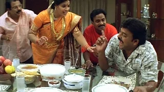 Chiranjeevi And Venu Madhav DRUNK Scene || Jai Chiranjeeva Movie