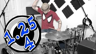 1.25/4 Fractional Time Signature on DRUMS!