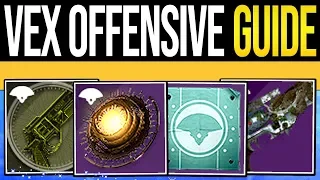 Destiny 2 | VEX OFFENSIVE & INVASIONS GUIDE! How to Find Gate Lords, Vex Weapons & New Quest!