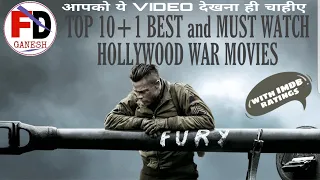 Top10+1 Best and Must  Watch Hollywood War Movies.. Filmi Deewane.. by Ganesh Mohite